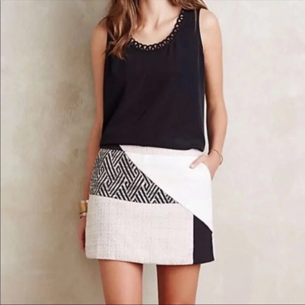 Anthropologie Elevenses skirt